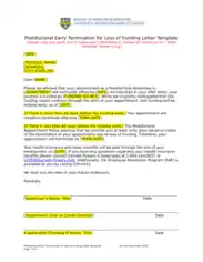 Free Download PDF Books, Early Termination Letter Sample Template
