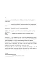 Free Download PDF Books, Friendly Letter Format Template