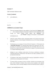 Termination Disclosure Letter Template