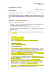 Free Download PDF Books, Editable Contract Termination Letter Template