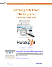 Free Download PDF Books, Learning SEO From The Experts A Step By Step Guide – PDF Books