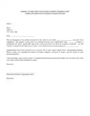 Free Download PDF Books, Model Employee Termination Letter Template