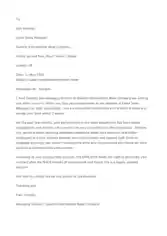 Sales Employee Termination Letter Template