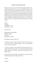 Apartment Lease Termination Letter Template