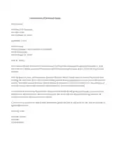 Termination of Business Lease Template