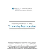 Free Download PDF Books, General Client termination Letter Template