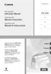 Free Download PDF Books, CANON Camcorder DC330 Instruction Manual