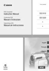 Free Download PDF Books, CANON Camcorder DC410 DC420 Instruction Manual