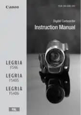 Free Download PDF Books, CANON Camcorder FS46 FS405 FS406 UG Instruction Manual