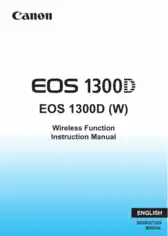 Free Download PDF Books, CANON Camera EOS 1300D WI FI Instruction Manual