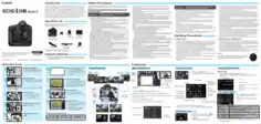 Free Download PDF Books, CANON Camera EOS 1D X MARK II Quick Start Guide