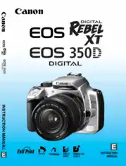 Free Download PDF Books, CANON Camera EOS DRXT 350D Digital Instruction Manual