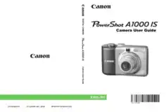 Free Download PDF Books, CANON Camera PowerShot A1000 IS User Guide