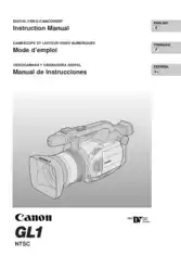 Free Download PDF Books, CANON HD Camcorder GL1 Instruction Manual