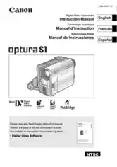 Free Download PDF Books, CANON HD Camcorder OPTURA S1 Instruction Manual