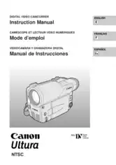 Free Download PDF Books, CANON HD Camcorder ULTURA Instruction Manual