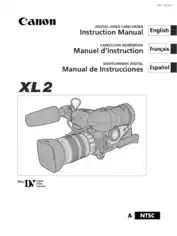 Free Download PDF Books, CANON HD Camcorder XL2 Instruction Manual