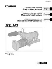 Free Download PDF Books, CANON HD Camcorder XLH1 Instruction Manual