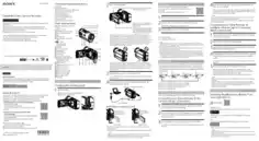 Free Download PDF Books, SONY Digital HD Video Camera Recorder HDR-AZ1 Operation Manual