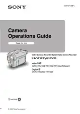 Free Download PDF Books, SONY Video Camera Recorder CCD-TRV128 Operation Manual