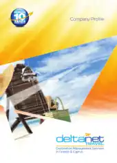 Deltanet Travel Company Profile Template