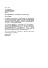 Letter Of Intent for Employment Offer Template