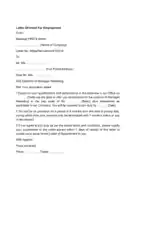 Letter Of Intent For Employment Template