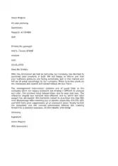 Letter of Intent to Purchase Business Simple Template