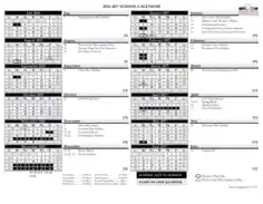 Free Download PDF Books, School Academic Calendar