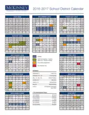 Free Download PDF Books, School District Calendar Example Template
