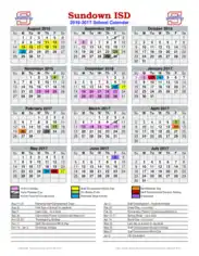 Free Download PDF Books, School Holiday Calendar Template