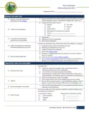 Free Download PDF Books, New Employee Onboarding Checklist Sample Template