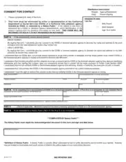 Consent Contact Form Template