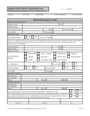 Free Download PDF Books, Health Emergency Contact Form Template