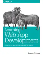 Free Download PDF Books, Learning Web App Development –, Learning Free Tutorial Book