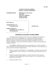Free Download PDF Books, Agreement Containing Consent Order Template