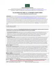Background Check Authorization Form Pdf Template