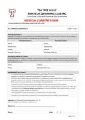Free Download PDF Books, Blank Child Medical Consent Form Template