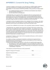 Free Download PDF Books, Consent For Drug Testing Form Agreement Template
