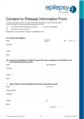 Free Download PDF Books, Consent To Release Information Sample Form Template