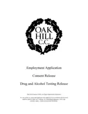 Free Download PDF Books, Employment Drug And Alcohol Consent Agreement Template