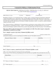 Free Download PDF Books, Information Consent Release Form Template