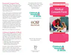 Free Download PDF Books, Medical Consent Form of Minor Child Template
