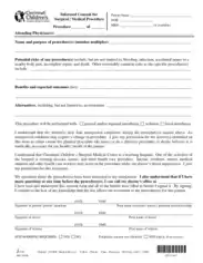 Free Download PDF Books, Medical Informed Consent Form Template