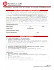 Parent And Legal Guardian Consent For Blood Donation Template