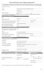 Free Download PDF Books, Recommended Consent Letter For Children Travelling Form Template