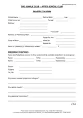 Simple Example For Child Medical Consent Form Template