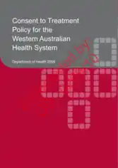 Free Download PDF Books, Superseded Consent to Treatment Policy for The Western Australian Health System Template