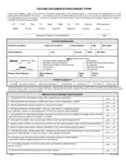 Free Download PDF Books, Vaccine Documentation Consent Form Template
