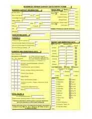 Business Owner Survey Form Template